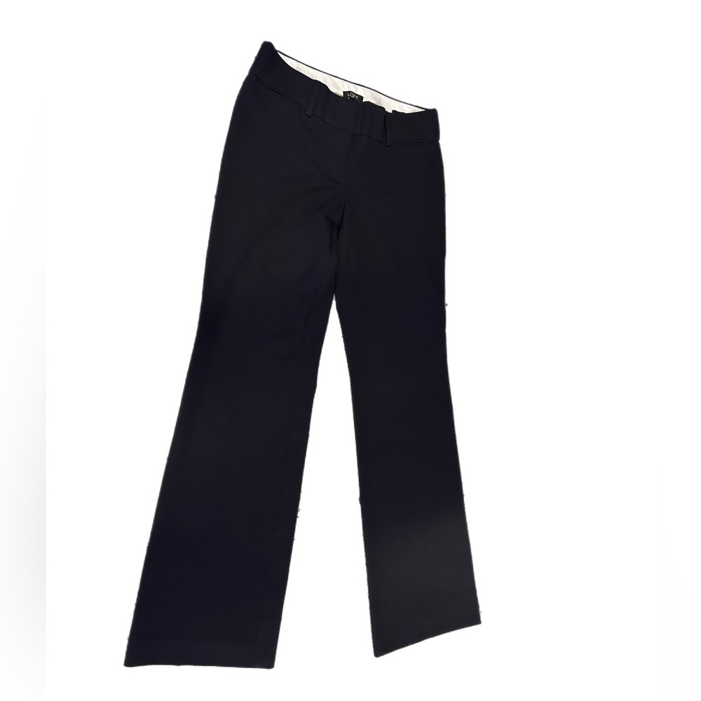 Ann Taylor Loft Marisa Trouser Navy Pants